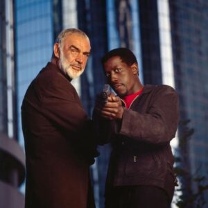 Wesley Snipes Instagram - #MondayMemories “Rising Sun” movie with the great Sean Connery 🙏🏿