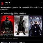 Wesley Snipes Instagram - Who’s watching? #Blade #DayWalkerKlique