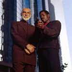 Wesley Snipes Instagram - #MondayMemories “Rising Sun” movie with the great Sean Connery 🙏🏿