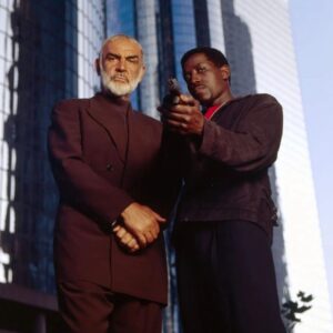 Wesley Snipes Instagram - #MondayMemories “Rising Sun” movie with the great Sean Connery 🙏🏿
