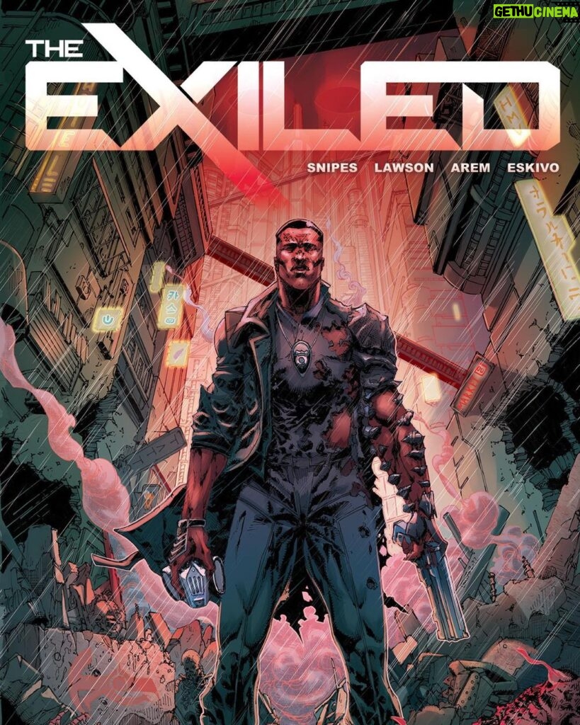 Wesley Snipes Instagram - Let’s talk “The Exiled”… Visit @deadline to read article or check out my story now for link. #TheExiled #Deadline #daywalkerklique #comics