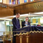 William, Prince of Wales Instagram - At the Western Marble Arch Synagogue this morning to see and hear about the invaluable work of the Holocaust Educational Trust @holocaustuk in combating the deeply concerning rise in antisemitism in the UK. Hearing from students and young people who have experienced antisemitism, and meeting with young ambassadors from all backgrounds and faiths who have taken part in the flagship ‘Lessons from Auschwitz’ project. Also honoured to meet with Holocaust survivor Renee Salt, who is a living example of the tragic consequences of antisemitism being allowed to go unchecked.
