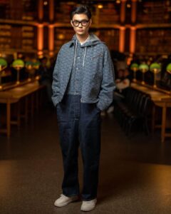 William Gao Instagram - Thank you @kenzo @nigo for having me 🙏☮️🌅 Paris, France