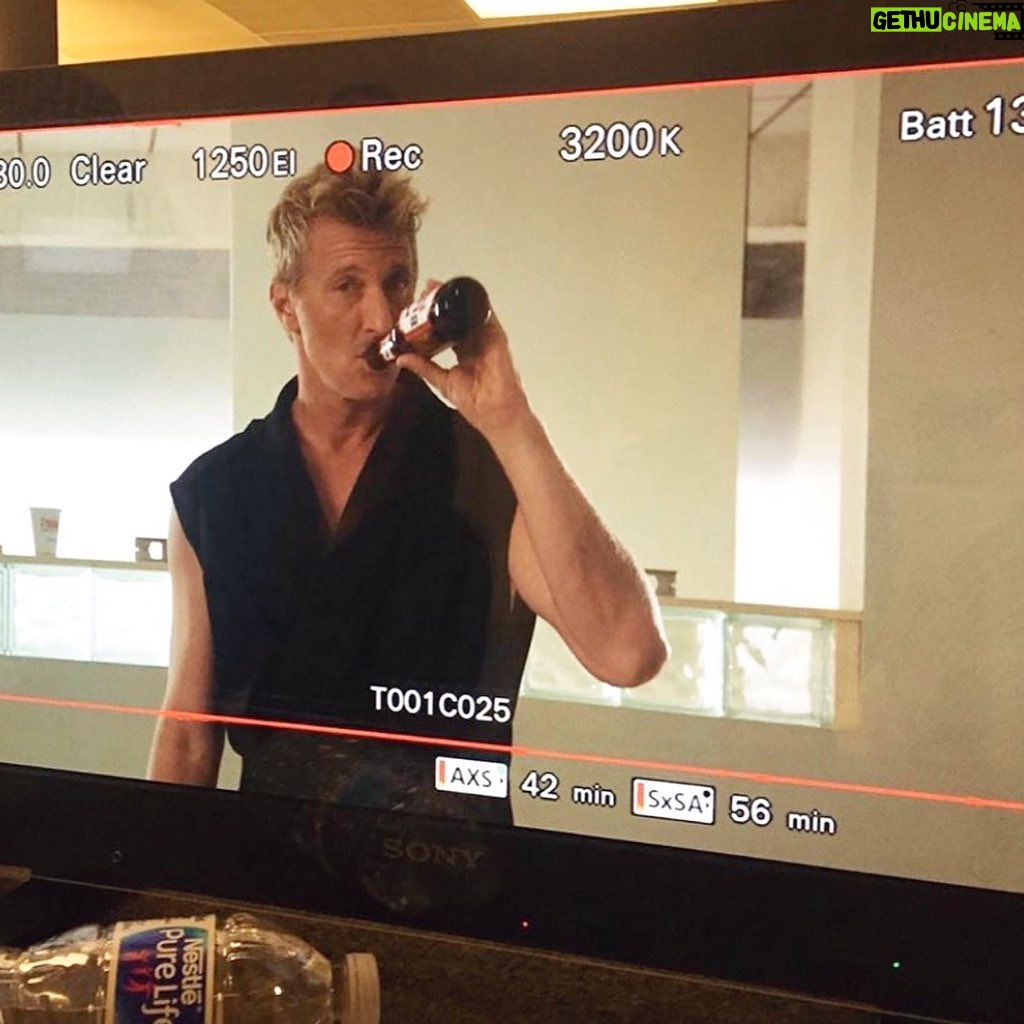 William Zabka Instagram - Thank you for the birthday wishes! And thx @jonhurwitz for these camera-test shots from #CobraKai S1. What a ride it’s been since these photos were taken. More ahead! 👊🏻🐍🎂 (had to repost thx to a glitch on my iComputer)