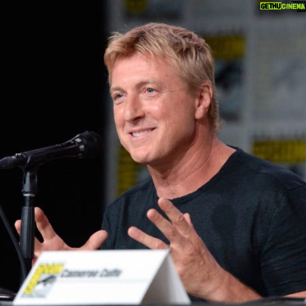 William Zabka Instagram - Thank you ‪@Comic_Con‬ @sdcc_2019 & all the fans who came out! — time to get back to work @cobrakaiseries #CobraKai #Season3 👊🏻🐍🥋🏆