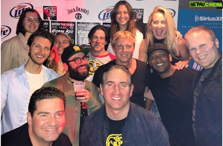 William Zabka Instagram - More shots from “Enter The Dojo: the Music Of Cobra Kai LIVE!” creators, writers & cast brought together by #CobraKai composers @zrobusa & @leobirenberg — @thewhiskyagogo