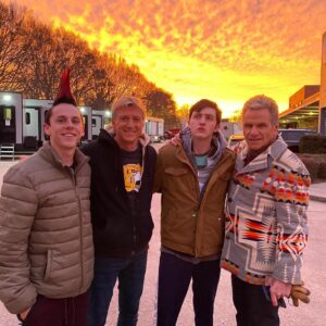 William Zabka Instagram - Behind the scenes @cobrakaiseries #NoFilter #NoMercy