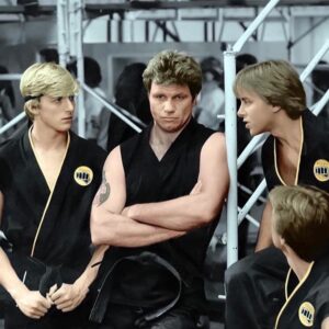 William Zabka Instagram - Been a great ride with this sensei - and the best is yet to come! Wish @martinkove #NoMercy for his birthday #hashbrown 🦅