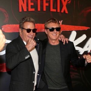 William Zabka Instagram - Been a great ride with this sensei - and the best is yet to come! Wish @martinkove #NoMercy for his birthday #hashbrown 🦅