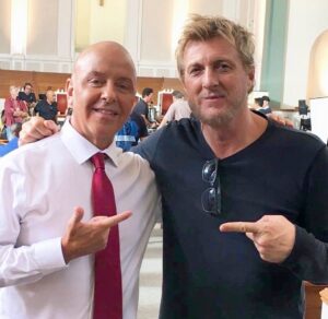 William Zabka Instagram - Happy Birthday brother @therealronthomas OG Cobra / “Pastor Bobby” — I know, I know …. you’re not a priest! 😎