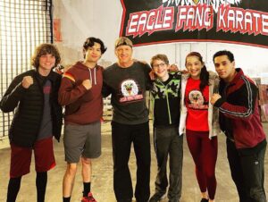 William Zabka Instagram - #EAGLEFANGKARATE Class Of 2021 🦅