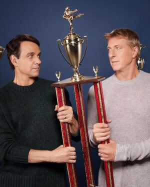 William Zabka Instagram - Digital cover shoot for @entertainmentweekly with @ralph_macchio — Happy New Year to all the Cobra’s out there!! 👊🏻🦅🥋🥂