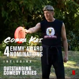 William Zabka Instagram - So proud of our team! What a ride #CobraKai #emmynoms #emmys2021 👊🏻🦅
