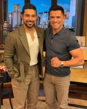 Wilmer Valderrama Instagram - Speaking of the multiverse…  so great to spent time with you two amazing humans.  Thank you for always being so fun @kellyripa @instasuelos