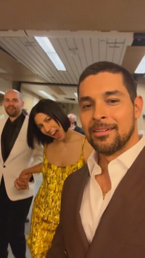 Wilmer Valderrama Instagram - The Madrigal’s are in the building, Hispanic Federation Gala in #NYC 
Celebrating our sister @stephaniebeatriz