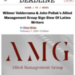 Wilmer Valderrama Instagram - SO PROUD! The family is getting bigger… @alliedmgmtgroup is a place for answers… “These writers are currently helping to define the future of Latino story telling by creating universal stories that aren’t defined by borders or language, but instead reflect the modern content experience- groundbreaking storytelling that can be consumed by viewers in a global market,” said Pollak and Valderrama. “As the need for fresh stories and unique points of view continue to be the priority for Hollywood, these writers will lead the charge and redefine how premium content is created and Allied Mgmt Group is honored to be working alongside them.”