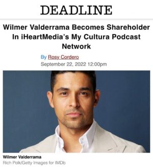 Wilmer Valderrama Instagram - Proud to finally announce! 
For the article got my story
Via @deadline :
 “Representation shapes not just how others see us, but also how we see ourselves. It is imperative that every facet of our media includes narratives that uplift Latino and Hispanic voices,” Valderrama tells Deadline in an exclusive statement. “At WV Entertainment it is our mission to not just choose purposeful projects that accurately represent the stories of the Latinx community but to also make sure these stories are accessible to everyone. We are so grateful to our partners at iHeartMedia for seeing the value in this and prioritizing the need to highlight the joy, the power, and the heart of our community in ways that are still all too rare.”

Thank you @socialrosy for always being a light.