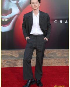 Wyatt Oleff Instagram - What a week! A million thanks to @prada for outfitting me not only for the #ITChapterTwo premiere but for the Derry Days press junket @itmovieofficial #itends September 6 🎈