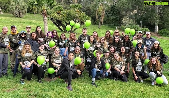 Wyatt Oleff Instagram - had an amazing time today at the LA Big 5k with everyone who came to help support @teencanceramerica ! Thanks to everyone who helped out