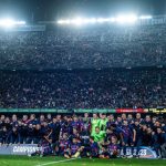 Xavi Hernández Instagram – Campions de Lliga. Orgullós d’aquest equip. 💪⚽️❤️🎉 Spotify Camp Nou