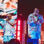 Xzibit Instagram - @bustarhymes AND AS THE BLESSINGS CONTINUES.... IRVINE, CA WAS INCREDIBLE!!! THANK Y’ALL FOR BEING APART OF ANOTHER LIVE SHOW MURDERATION!!! 🤯🤯🤯 GOTTA THANK MY BROTHERS, THE KINGS, @thereallayziebone & @xzibit FOR PULLIN’ UP AND SMASHING THE SHIT OUTTA THAT STAGE WITH US!!! I SALUTE YOU KINGS!! ALSO GOTTA SALUTE MY BROTHER @weworking aka “THE POWER STRIP”!! 💪🏿💪🏿💪🏿💪🏿#THEFINALLAPTOUR 🔥🔥🔥🔥 Drip Designed by @touredesigns & The 🐉 📸 by @jo_lenz & @fordofilmz