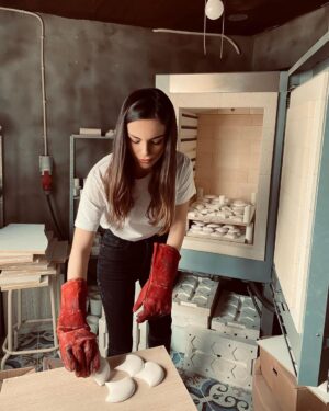 Yağmur Tanrisevsin Instagram - Handmade Tile❣️