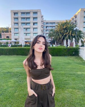 Yağmur Tanrisevsin Instagram - #newhairstyle 🤎🧚🏼‍♂️