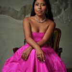 Yalitza Aparicio Instagram – 🌸💕
👗 @pabloriveraag @dior 
💍 @cartier Venice, Itally