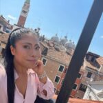 Yalitza Aparicio Instagram – 💕💗💓💘🌸💞🌷 Venice, Itally