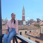 Yalitza Aparicio Instagram – 💕💗💓💘🌸💞🌷 Venice, Itally