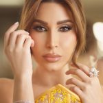 Yara Instagram - Glowing in 🧡 ✨ Dressed by @charbelzoecouture Jewlery: My collection #LoveMeLoveMeNot 🌼 @samrajewellery Makeup: @alberto_makeup Hair: @wassimsteve Contact lenses: My collection “DOVE GRAY” @samacontactlens 👁 Thanks @rashidalsaeed #Yara | #يارا United Arab Emirates