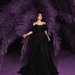Yara Instagram - Lost in 💜✨ 📸 From yesterday’s wedding Dressed by: @labourjoisie @sharbel_azar 🖤 Jewelry: @samrajewellery Hair: @wassimsteve Contact lens: My collection “Lava Gray” @samacontactlens 👁 Photos by: @zobiansaadofficiall #Yara | #يارا . . . #يارا_لوفرز #yaralb_lovers #yarafans #يارا_فانز United Arab Emirates