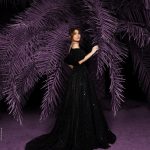 Yara Instagram - Lost in 💜✨ 📸 From yesterday’s wedding Dressed by: @labourjoisie @sharbel_azar 🖤 Jewelry: @samrajewellery Hair: @wassimsteve Contact lens: My collection “Lava Gray” @samacontactlens 👁 Photos by: @zobiansaadofficiall #Yara | #يارا . . . #يارا_لوفرز #yaralb_lovers #yarafans #يارا_فانز United Arab Emirates