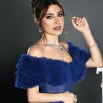 Yara Instagram - In the spotlight of empowerment & resilience 💙✨ كل عام وانتِ الأحلى، الأقوى، والأنجح … كل عام ونساء العالم بخير 🤍 #HappyWomensDay | #يوم_المراه_العالمي Dressed by: @aavvafashion 😍 Makeup: @alberto_makeup Hair: @wassimsteve Jewelry: @samrajewellery Contact lens: My collection “Moor Gray” @samacontactlens 👁 Photographer: @zobiansaadofficiall #Yara | #يارا United Arab Emirates