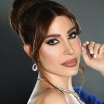 Yara Instagram - In the spotlight of empowerment & resilience 💙✨ كل عام وانتِ الأحلى، الأقوى، والأنجح … كل عام ونساء العالم بخير 🤍 #HappyWomensDay | #يوم_المراه_العالمي Dressed by: @aavvafashion 😍 Makeup: @alberto_makeup Hair: @wassimsteve Jewelry: @samrajewellery Contact lens: My collection “Moor Gray” @samacontactlens 👁 Photographer: @zobiansaadofficiall #Yara | #يارا United Arab Emirates