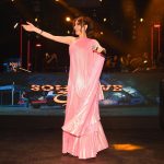 Yara Instagram - شو حلوة الليالي وانتوا دايماً ببالي 💖 📸 from my concert at @sohogardenpalm @soholivedxb Dressed by: @fauxconsultancy @semsem 😍 Styled by: @khalilzein.official Makeup by: @alberto_makeup Jewelry: @samrajewellery Contact lens: My collection “Lilium Hazel” @samacontactlens 👁 Photos by: @zobiansaadofficiall #Yara | #يارا United Arab Emirates