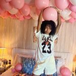 Yara Shahidi Instagram - 6 month old dump, but who’s counting? Cheval Blanc St-Barth
