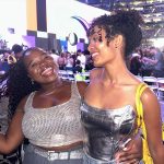 Yara Shahidi Instagram - BEY-DAY was truly a #Renaissance of culture & pure joy🪩 TY @instagram for helping us celebrate the Queen with the Queen 💋 Thank you @claudine 💋 SoFi Stadium