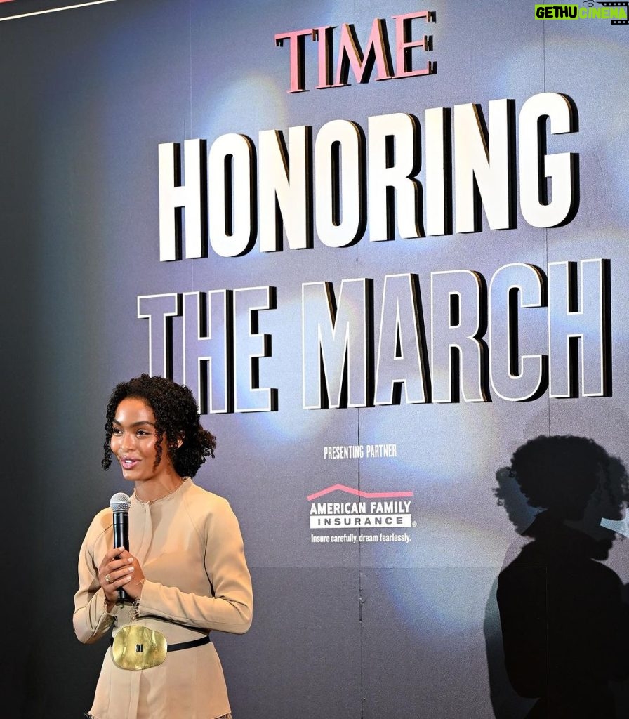 Yara Shahidi Instagram - ✨Pay it back, not only forward - @tayari ✨ Sitting in gratitude for the opportunity to host the @time 60th anniversary of the March on Washington ✨ National Center for Civil and Human Rights