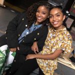Yara Shahidi Instagram - OUR PRINCESS HAS OFFICIALLY SWAM ON TO EVERY BIG SCREEN AROUND THE WORLD 🧜🏾‍♀️🎥 @disneylittlemermaid is OUT everywhere which means everyone gets a chance to witness the absolute magic of @hallebailey ! I feel spoiled that I get to experience your warmth and talent in real life and can’t wait for your light to be shared with the world. Congratulations love 💕💕💕#LittleMermaid