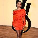 Yara Shahidi Instagram - @ysl , you make me blush ☺️ What a stunning collection @anthonyvaccarello