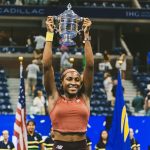 Yara Shahidi Instagram - THE DEFINITION OF A CHAMPION @cocogauff 🏆 Brava on a tournament played with so much skill and #BlackGirlMagic ✨ #usopen