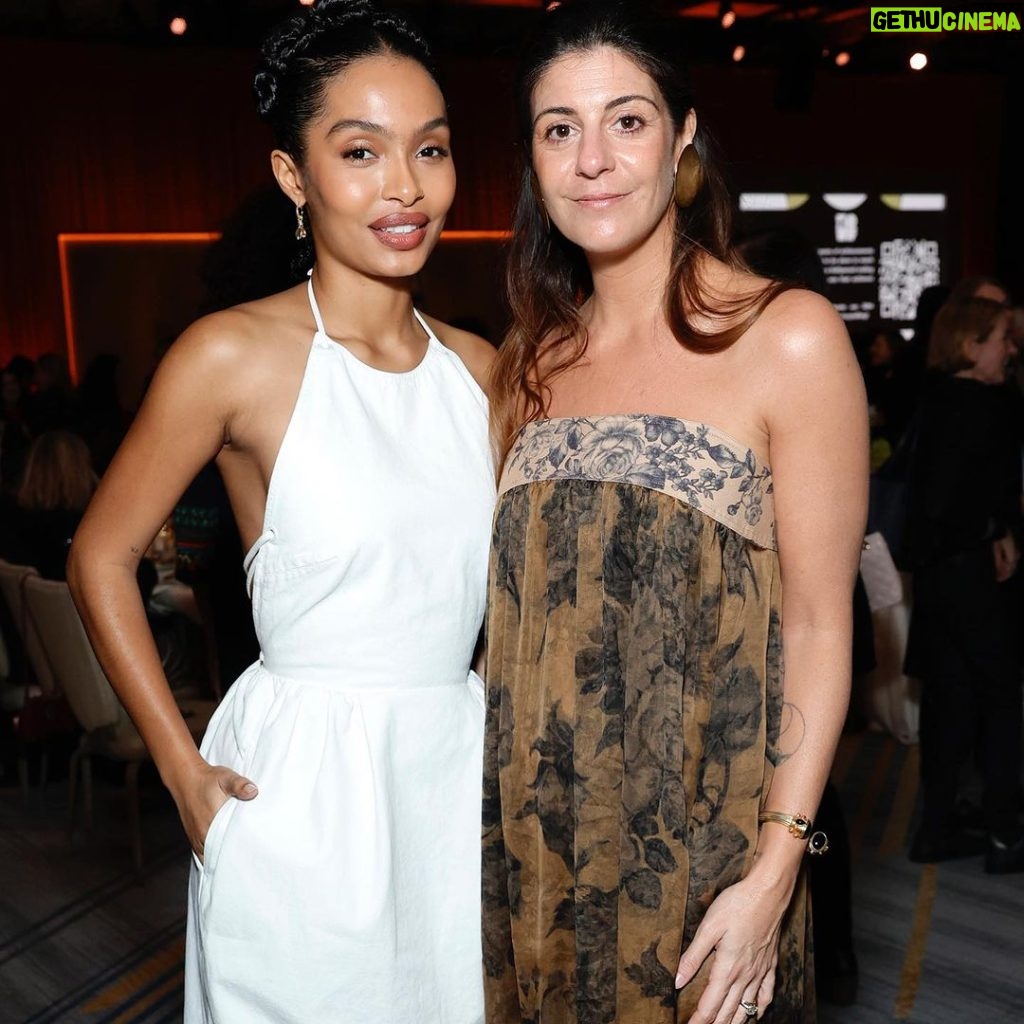 Yara Shahidi Instagram - WOMEN IN FILM 🎞 🤍 Thank you to my @maxmara family and @womeninfilmla community for the honor of being the 2023 Face of the Future. I’m overwhelmed to have been celebrated in a room of family, friends, and trailblazers who continue to invest in my dreams and pave the way forward. 🦋