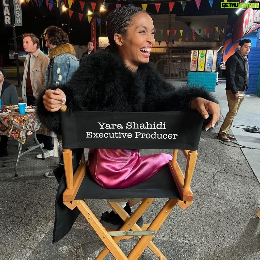 Yara Shahidi Instagram - A year ago, today, we wrapped a beautiful journey of exploring the transformative depths of female friendship 🫂Thank you @audrey_shulman for sharing your life, your friendship with Chrissy, and your script with us and the world. Thank you @bigbadtrish for helping us find our way through this story with authenticity and heart. Of course, so much love to my screen partna @odessaazion for being the Corrine to my Jane ⭐ SITTING IN BARS WITH CAKE streaming on Amazon Prime⭐