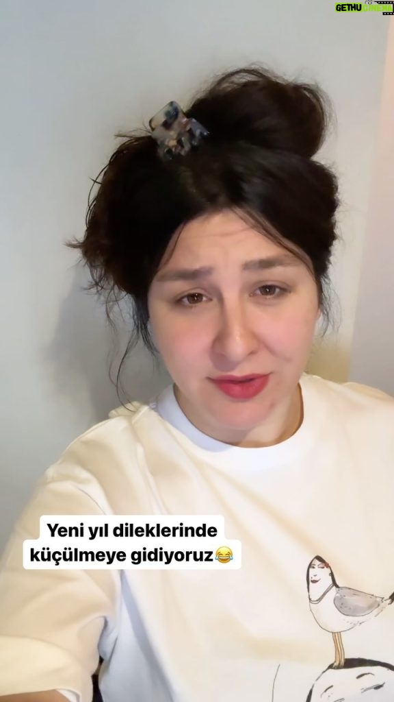 Yasemin Sakallıoğlu Instagram - Yeni yıl dileklerine gelen son güncelleme😂