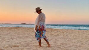 Yasmine Raeis Instagram - #summervibes #summer2021 💙💙💙💙📸@mayelhossamy