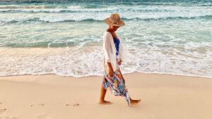Yasmine Raeis Instagram - #summervibes #summer2021 💙💙💙💙📸@mayelhossamy