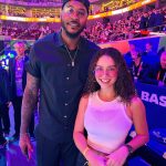 Yassi Pressman Instagram – AHHHHH fan moment with Melo  lol. watch me try to “stay calm” sa last clip 🤣 @carmeloanthony 
super bait niya! 🏀⛹🏽

📍FIBA WORLD CUP FINALS Was so fuuuuun yesterday!!!! 
 #FIBAWC 
thanks fam @letsgogonow @bk_4.7 🫶🏻 MOA Arena – SM Mall of Asia