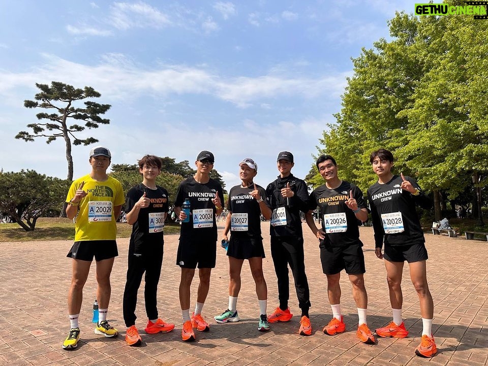 Yim Si-wan Instagram - half marathon successful!