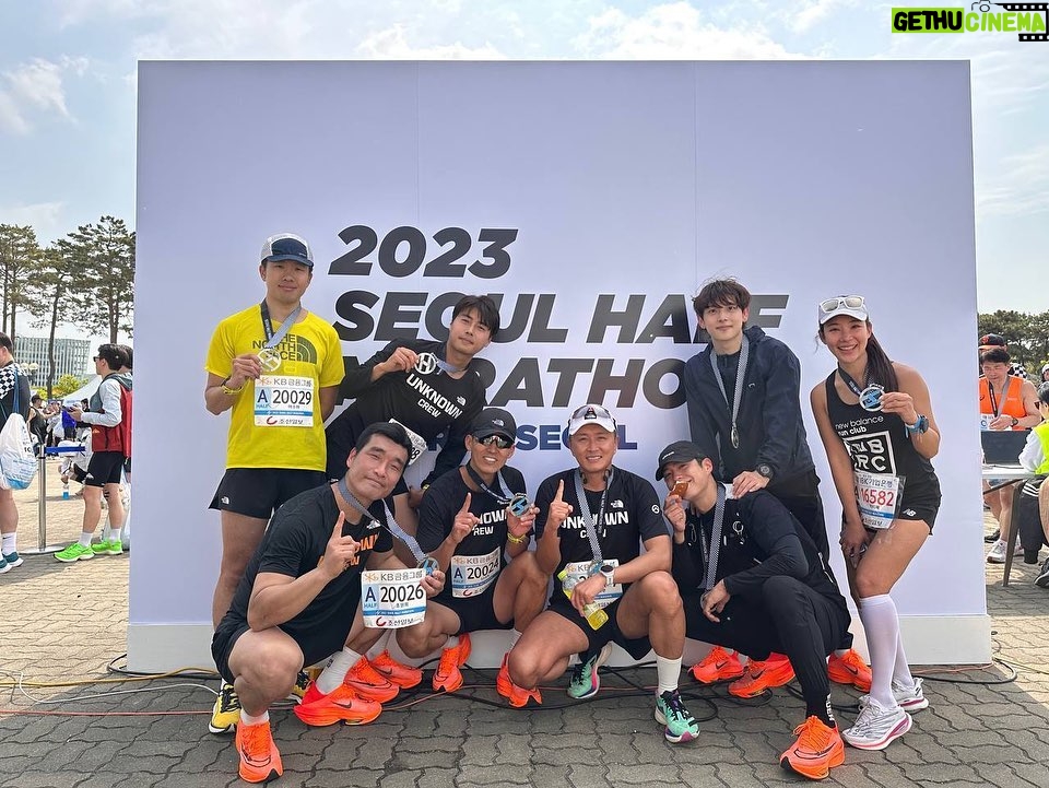 Yim Si-wan Instagram - half marathon successful!